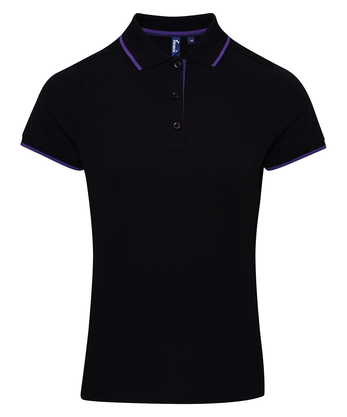 Women's contrast Coolchecker® polo image 4