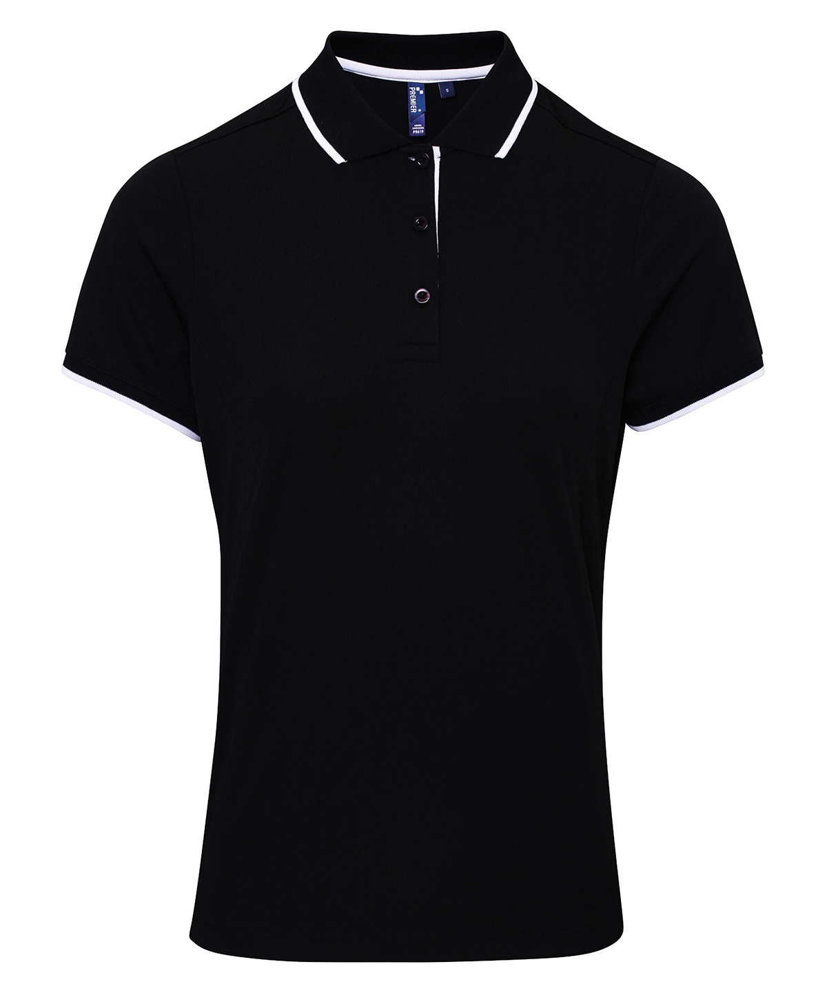 Women's contrast Coolchecker® polo image 7