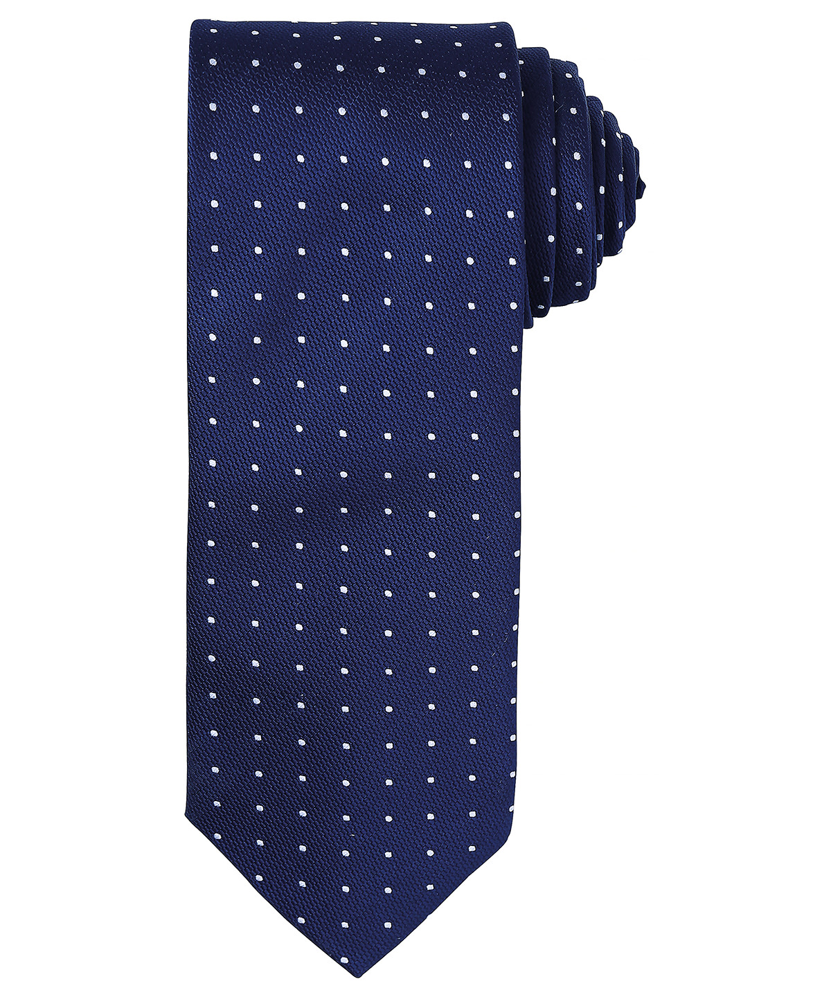 Micro Dot Tie Navy/White Size One Size