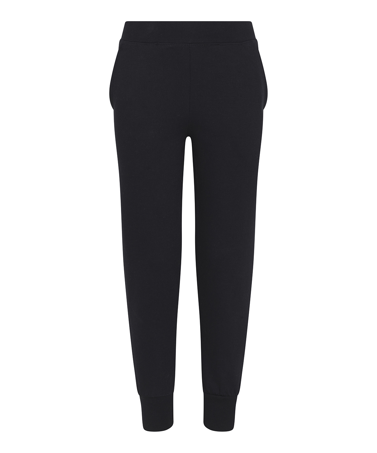 Kids Tapered Track Pants Jet Black Size 7 / 8