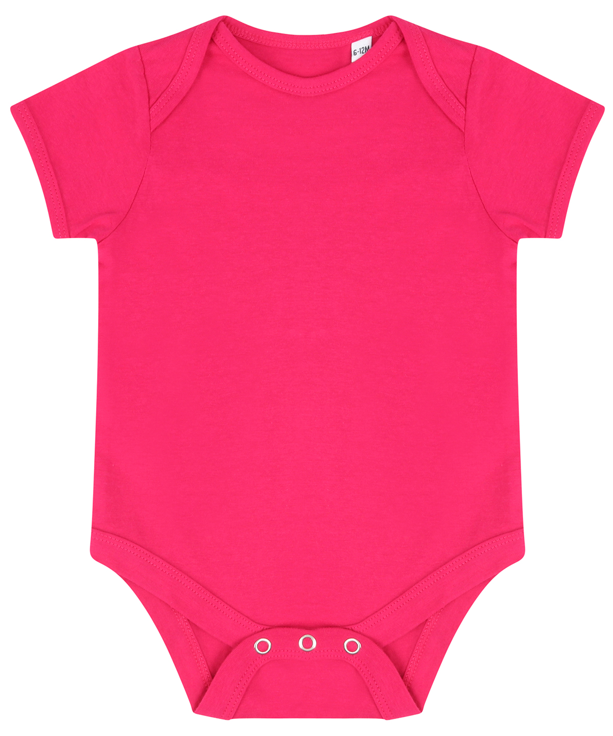 Essential Short-Sleeved Bodysuit Fuchsia Size 3