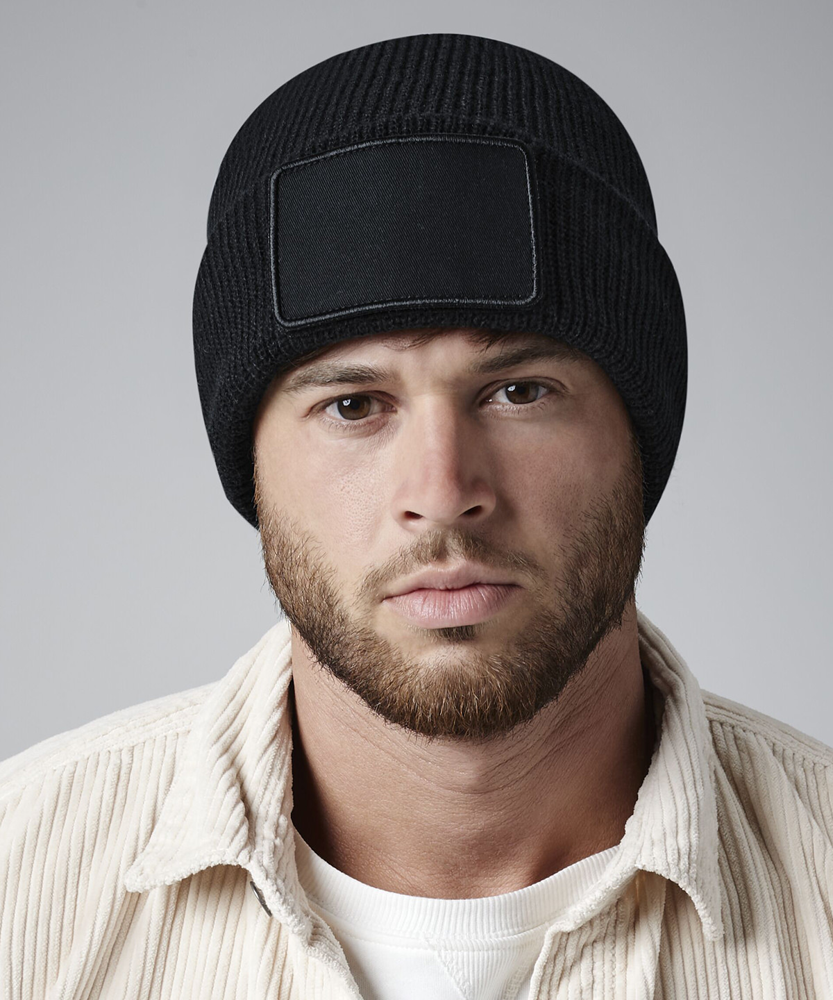 Removable patch Thinsulate(TM) beanie