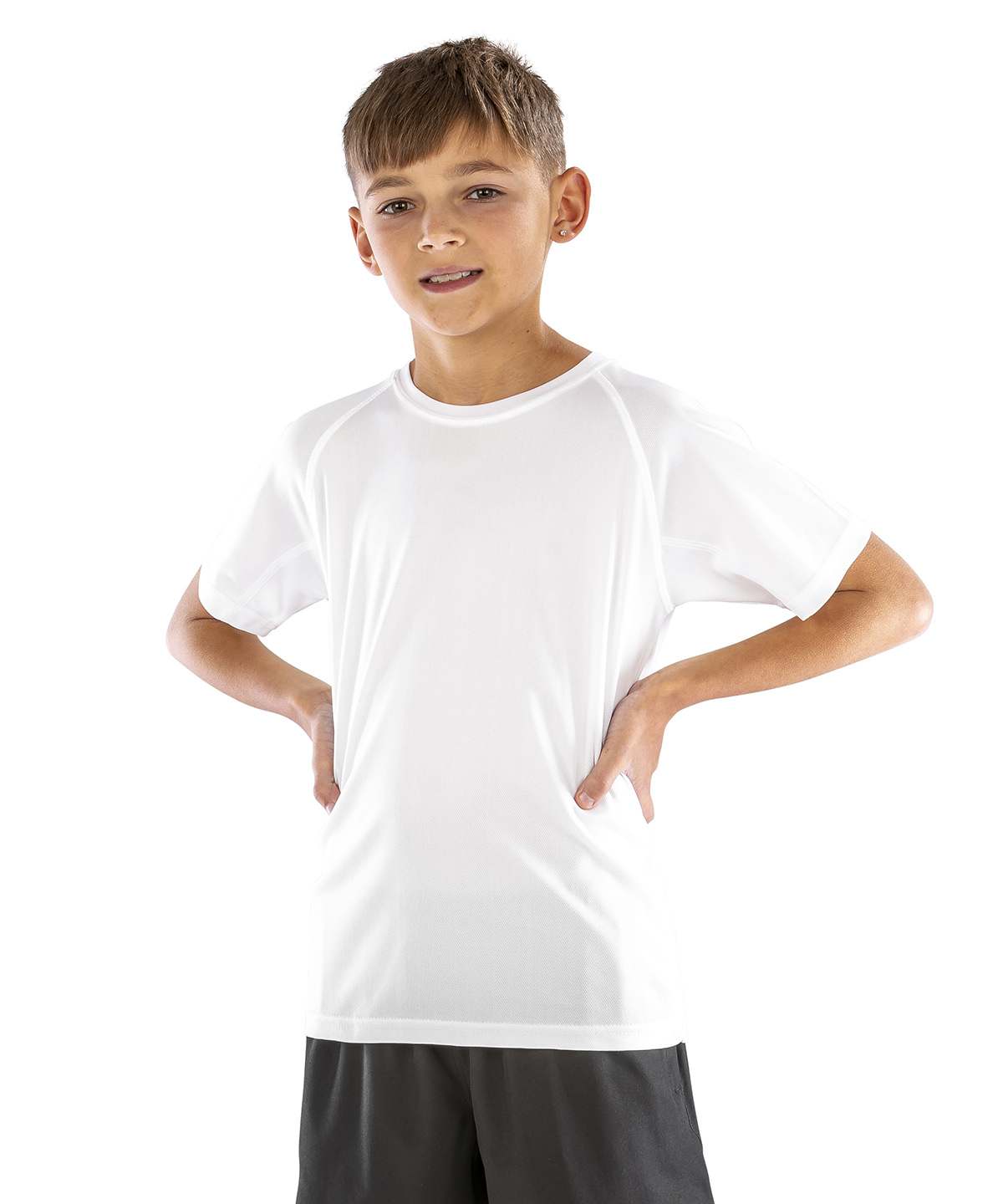 Junior performance aircool tee Junior performance aircool tee