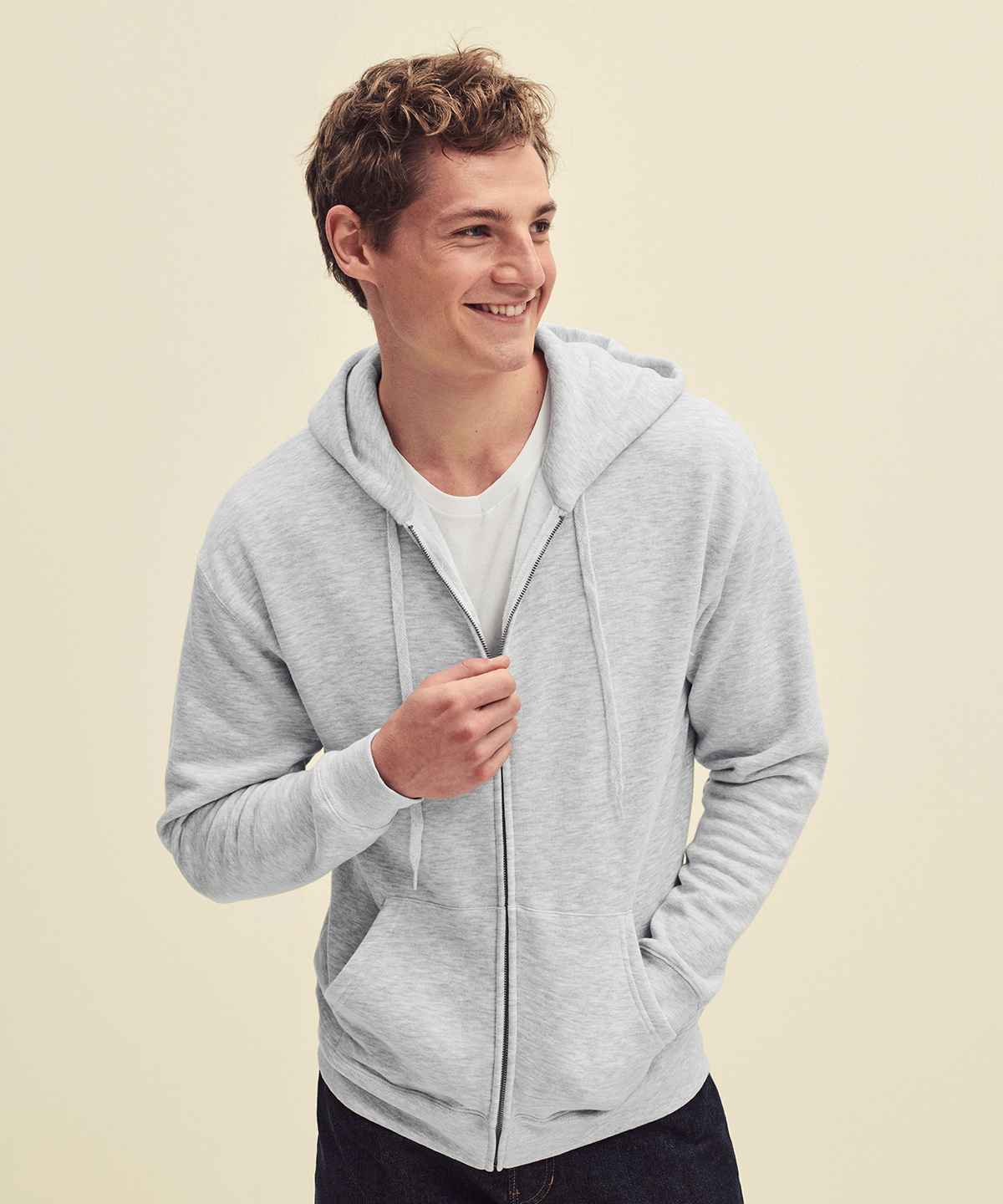 Picture of Premium 70/30 hooded sweatshirt jacket