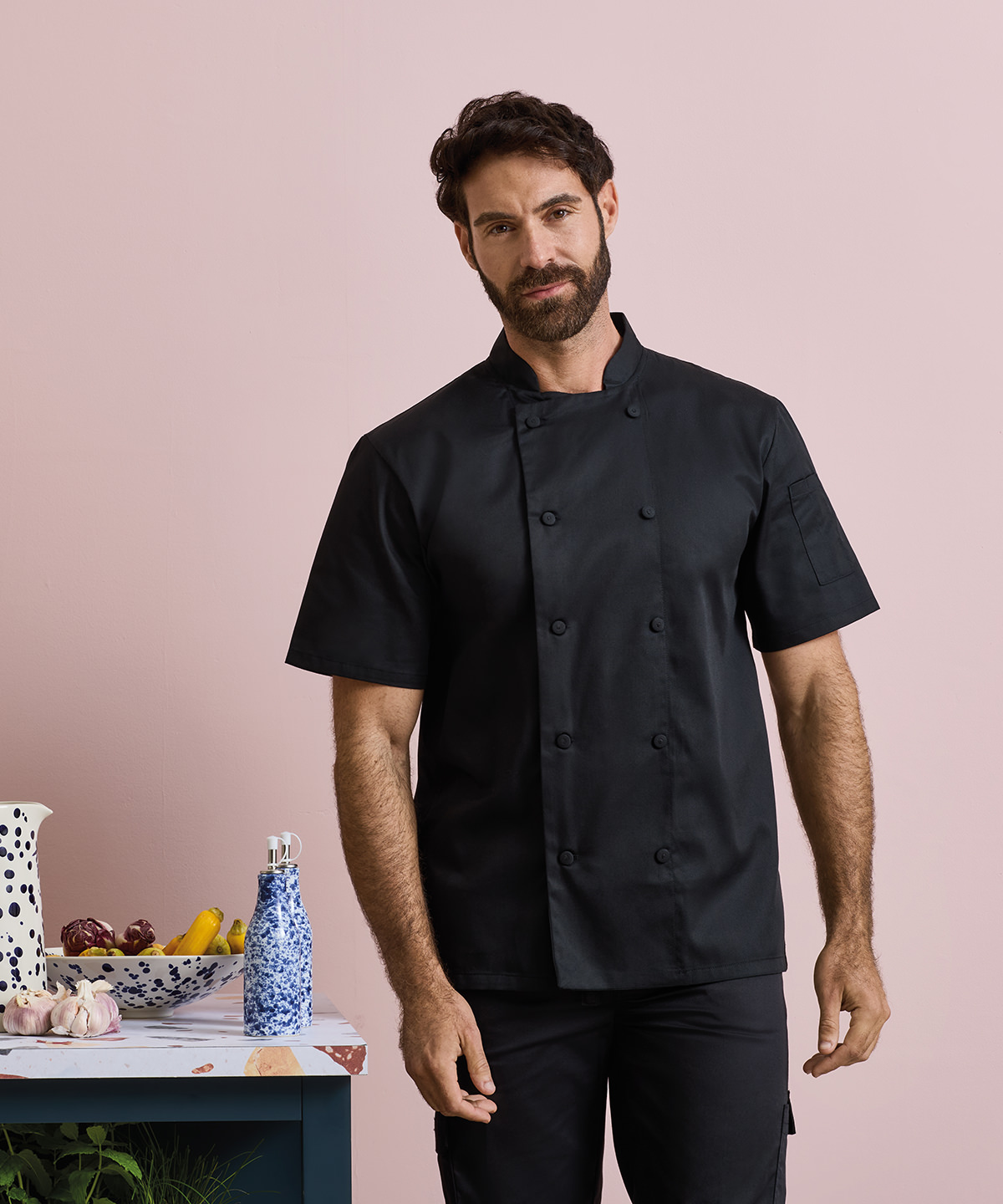 Chefs Coolchecker® short sleeve jacket Chefs Coolchecker® short sleeve jacket