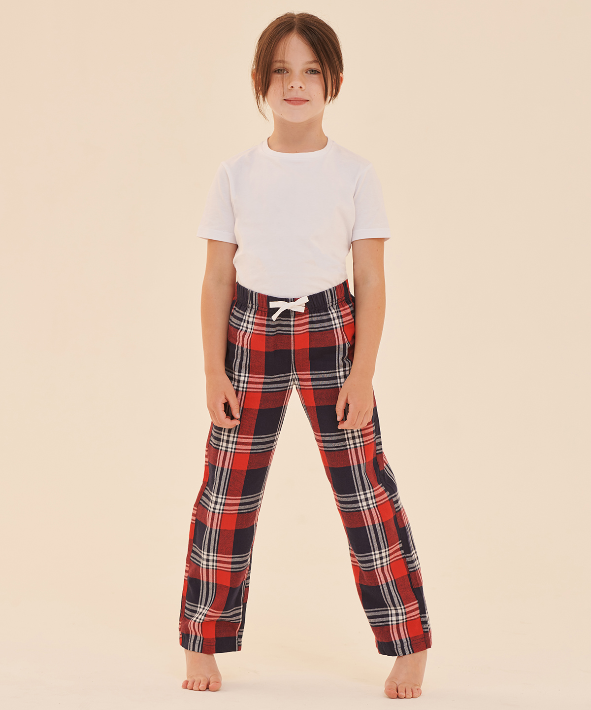 Picture of Kids tartan lounge pants