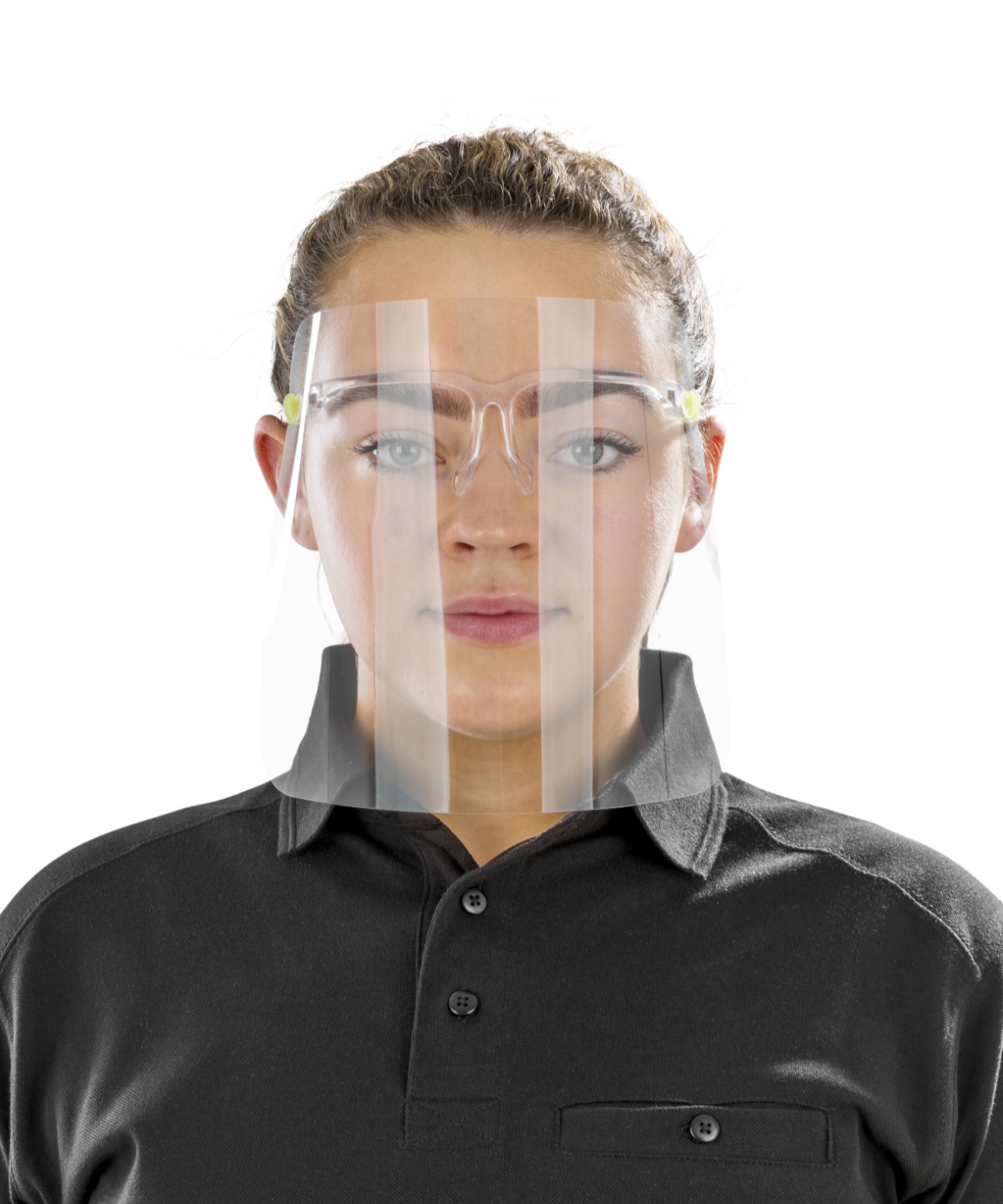 (Non PPE) Recyclable spectacle splash shield (Pack of 5 frames/25 shields)