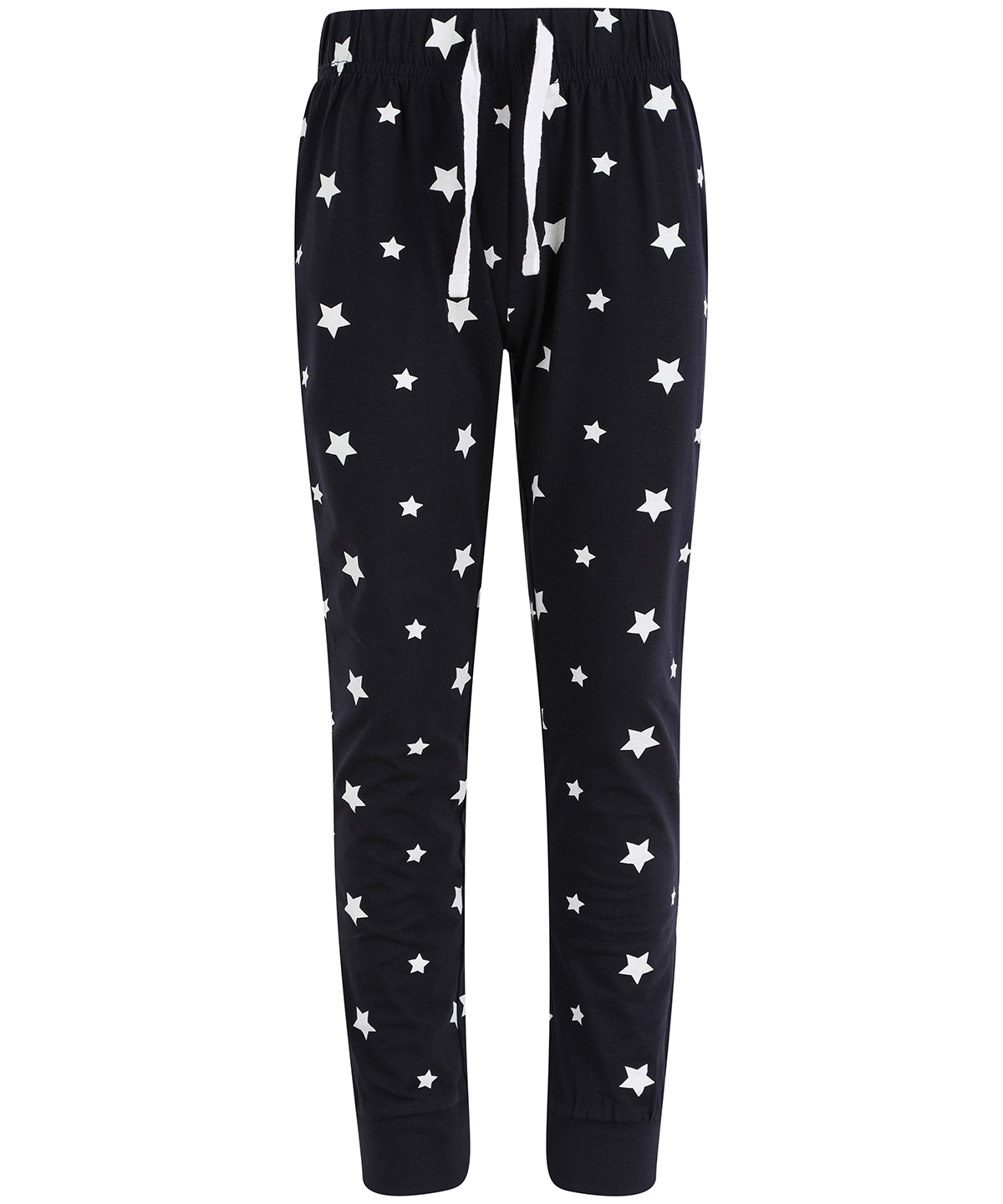Kids Cuffed Lounge Pants Navy/White Stars Size 11 / 12