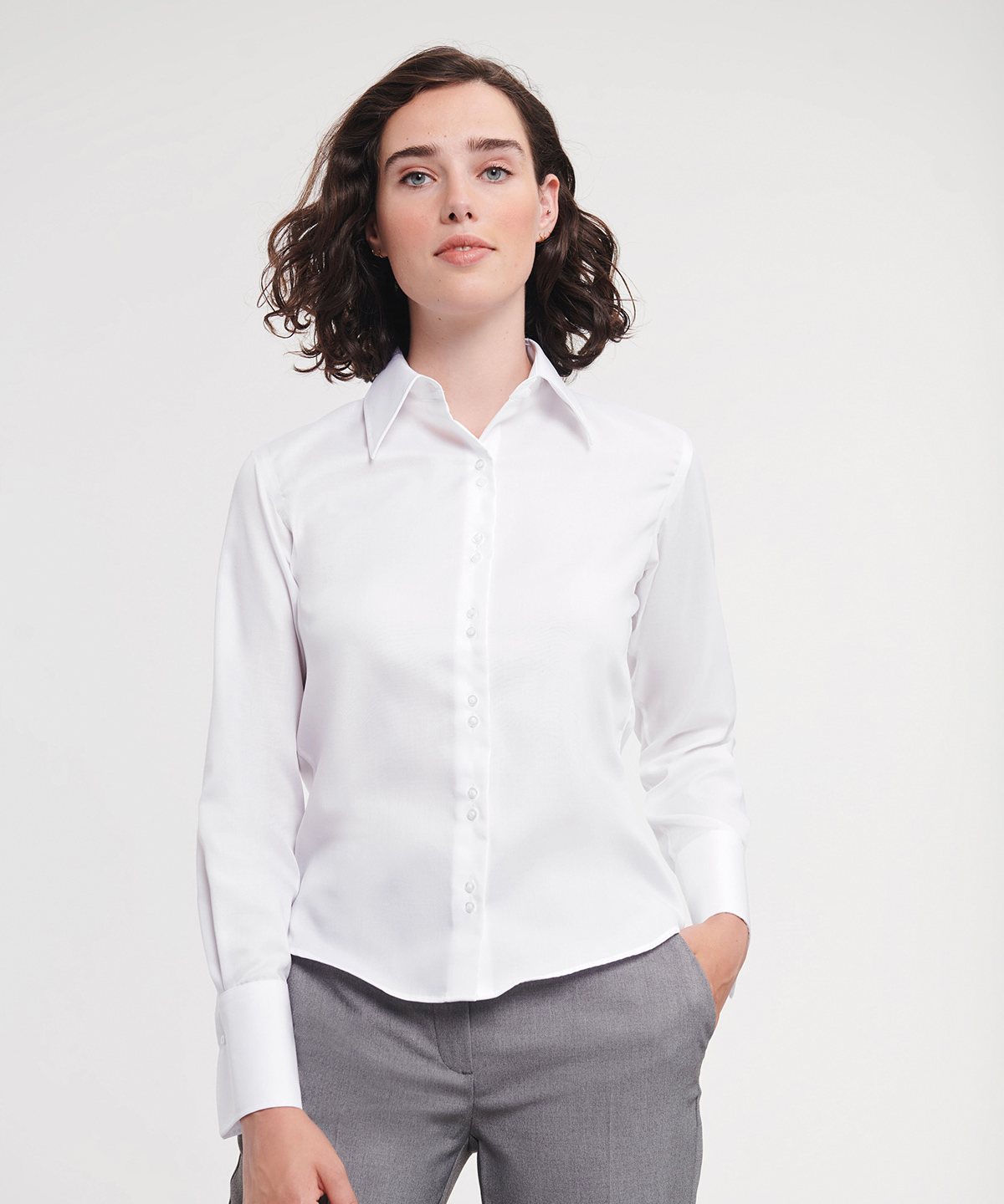 Women’s long sleeve ultimate non-iron shirt Women’s long sleeve ultimate non-iron shirt