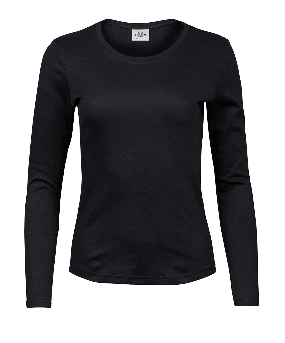 Women’s long sleeve interlock tee (590) image 2