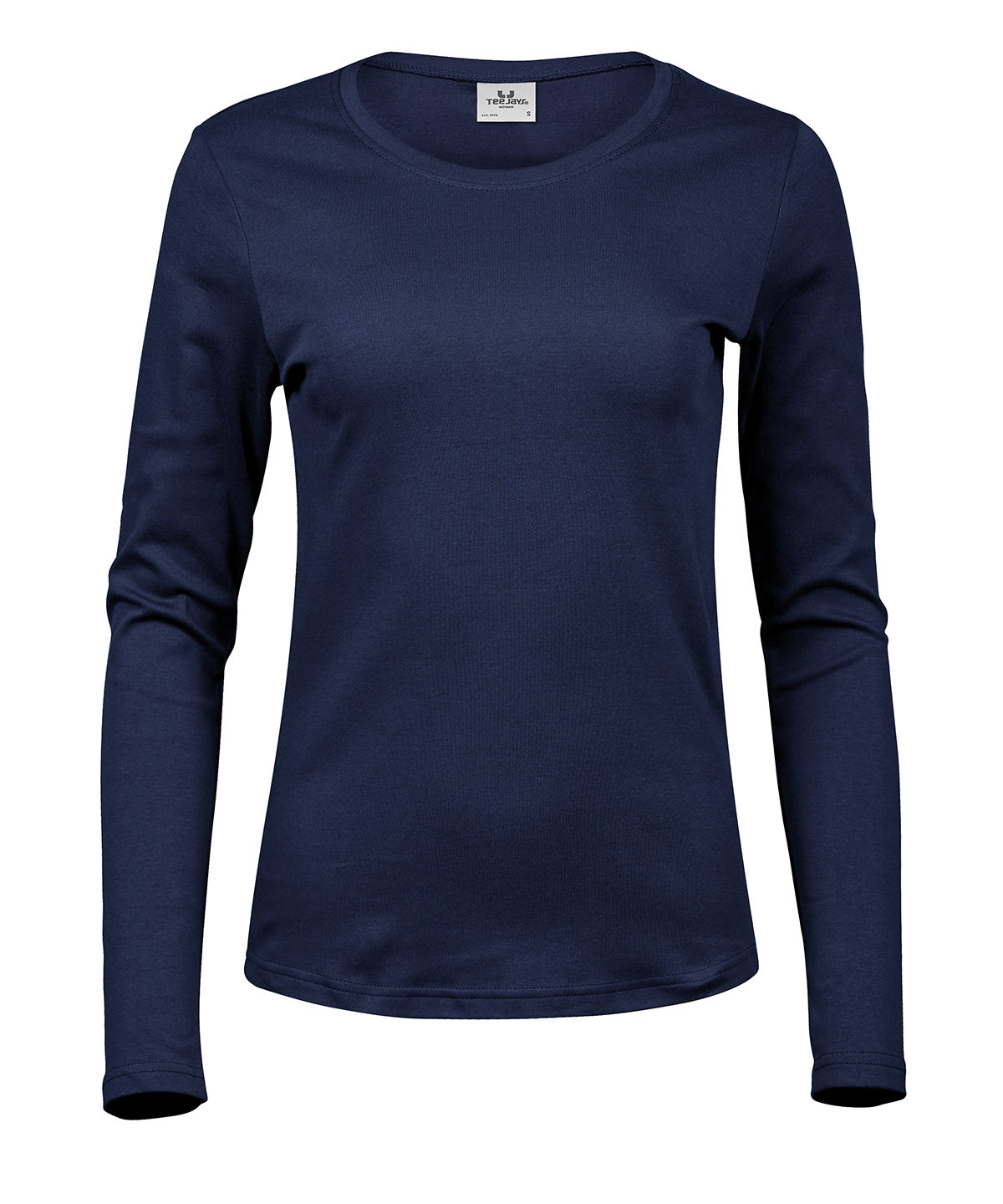Women’s long sleeve interlock tee (590) image 4