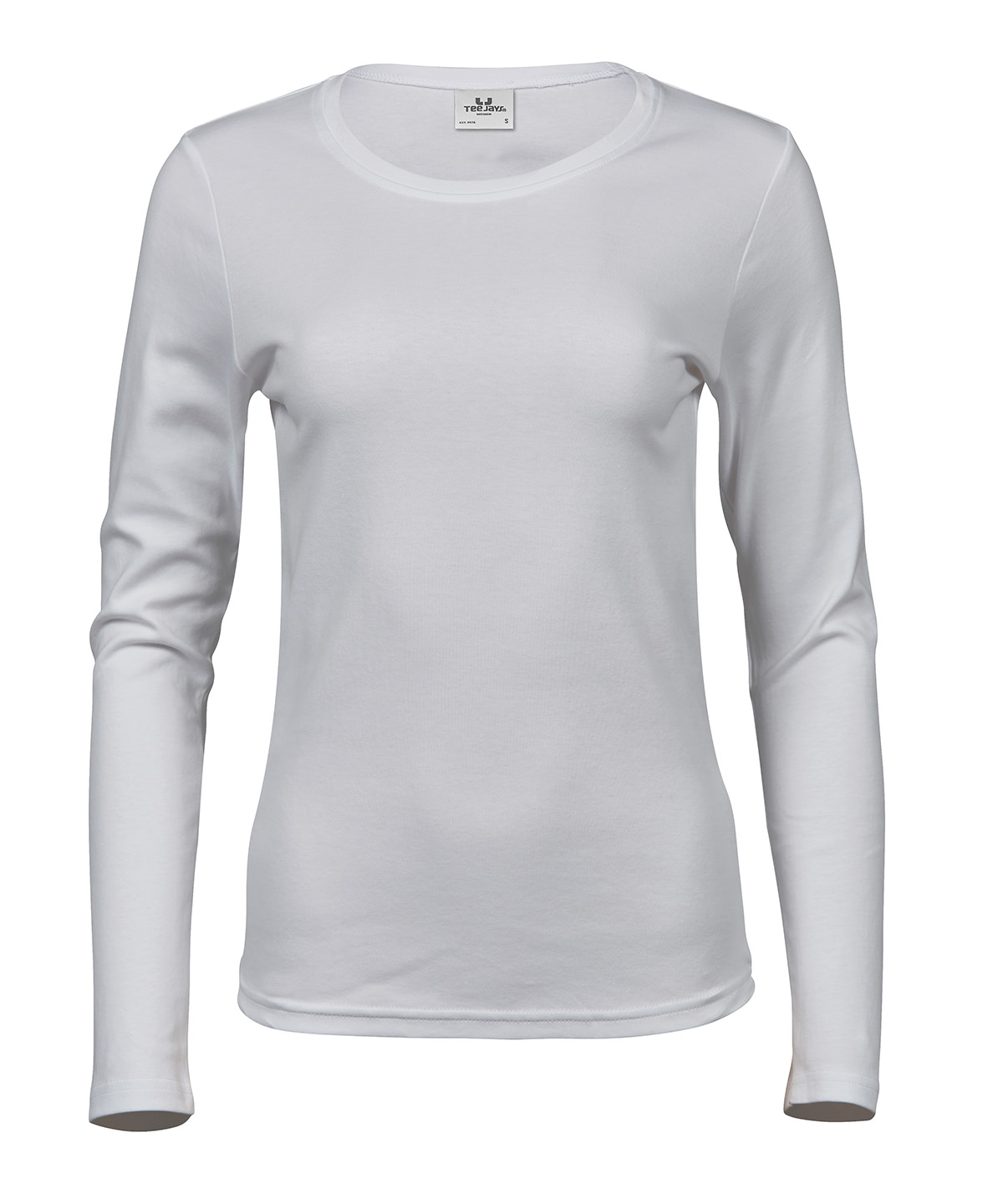 Women’s long sleeve interlock tee (590) image 5