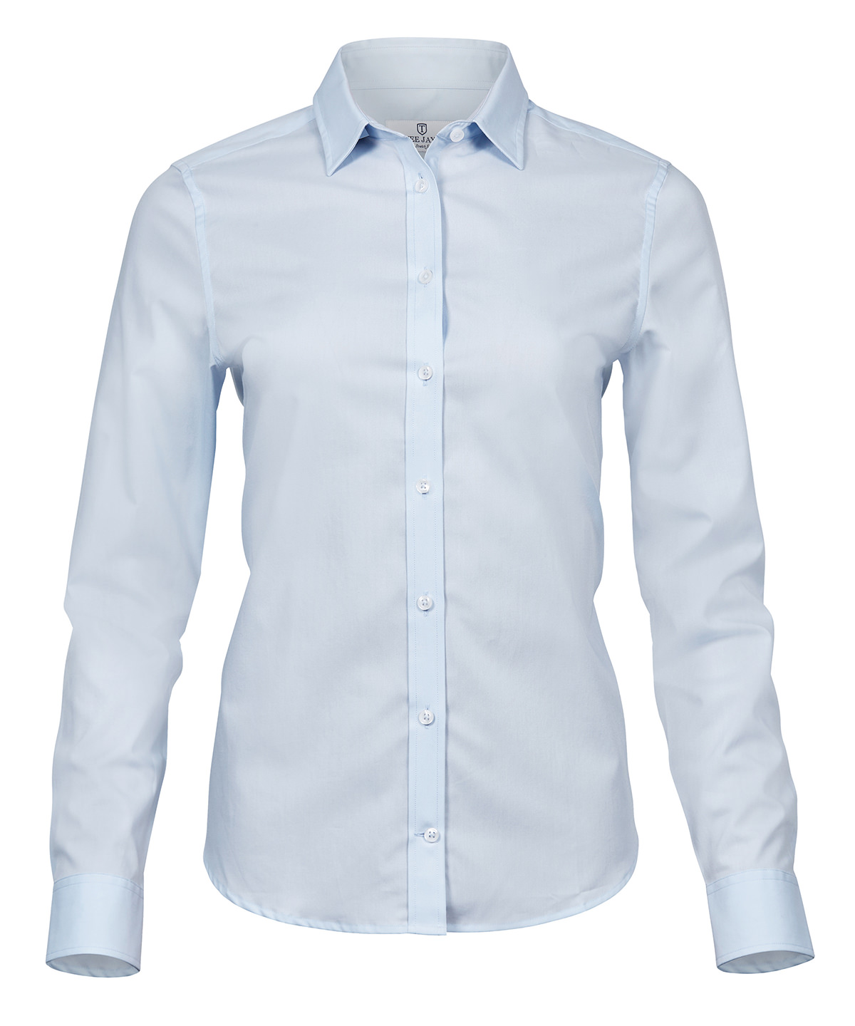 Women’s stretch luxury shirt (4025) - Light Blue - 2XL