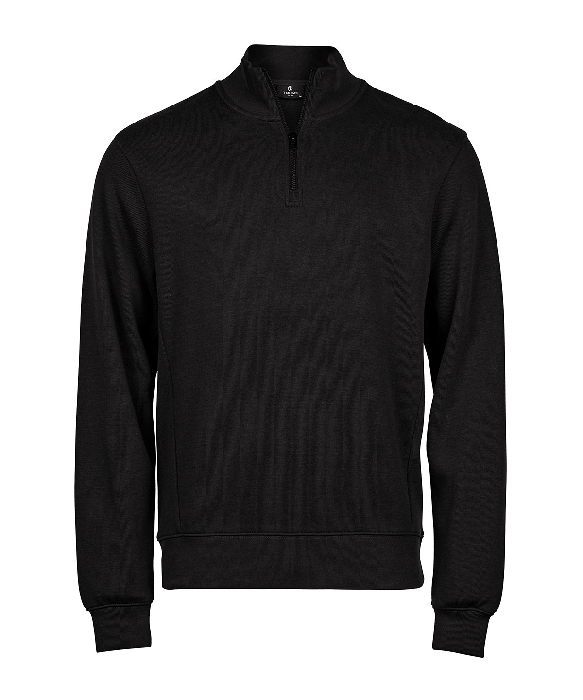 Ribbed interlock half-zip (5506) image 2
