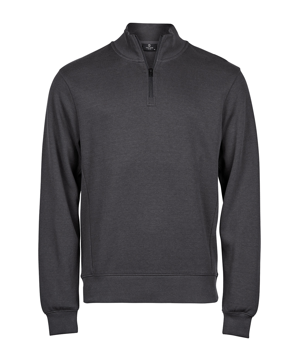 Ribbed interlock half-zip (5506) image 3
