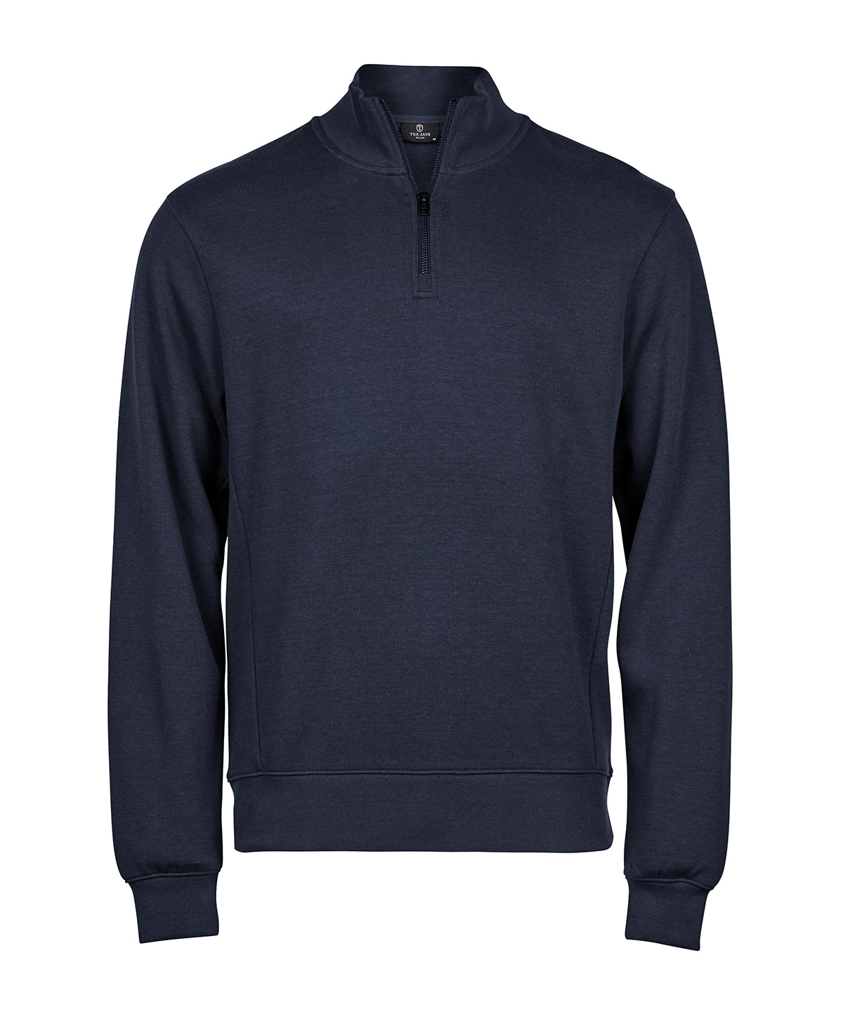 Ribbed interlock half-zip (5506) image 4