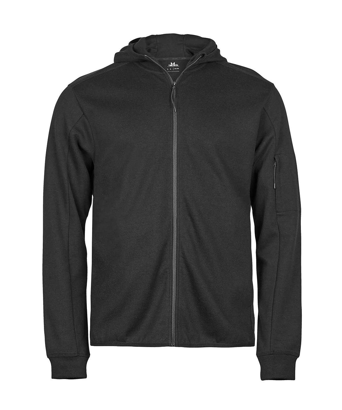 Athletic hooded full-zip sweatshirt (5706) image 2