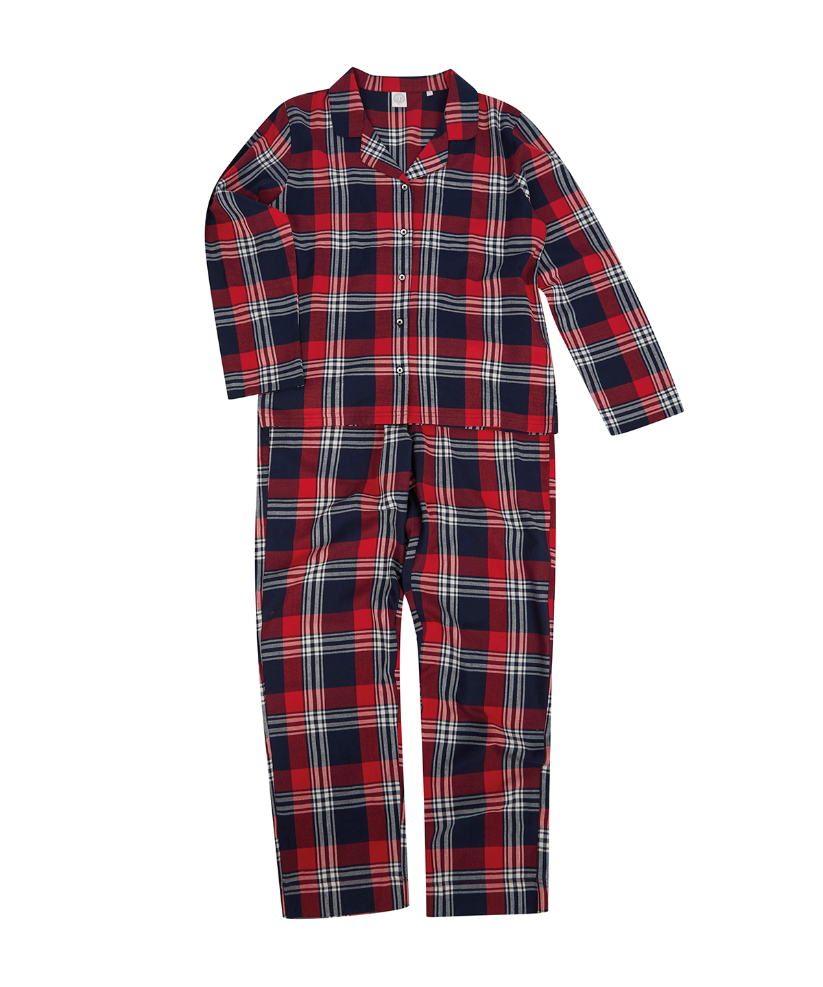 Red-Navy Check