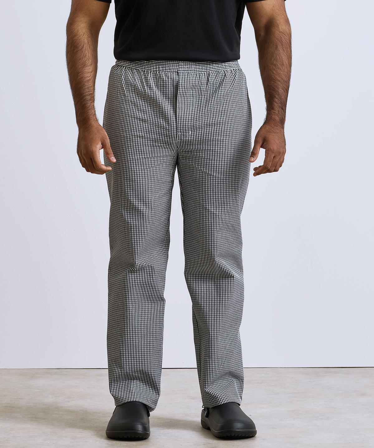 Pull-on chef's trousers