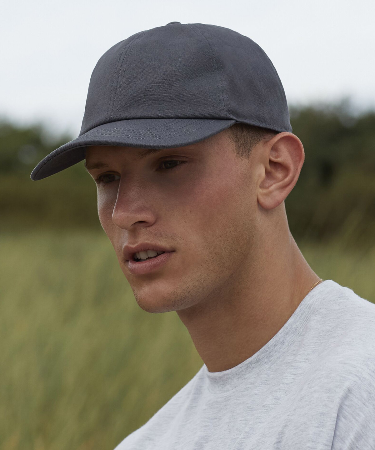 Organic cotton 6-panel cap Organic cotton 6-panel cap