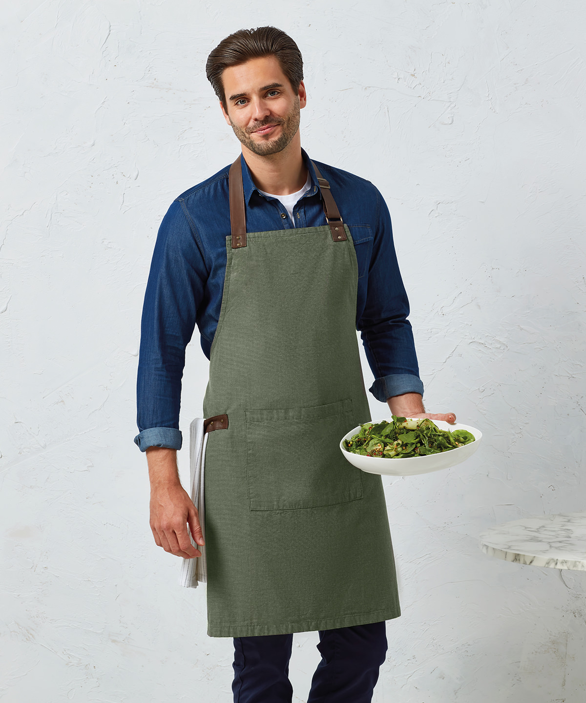 Picture of Annex Oxford bib apron