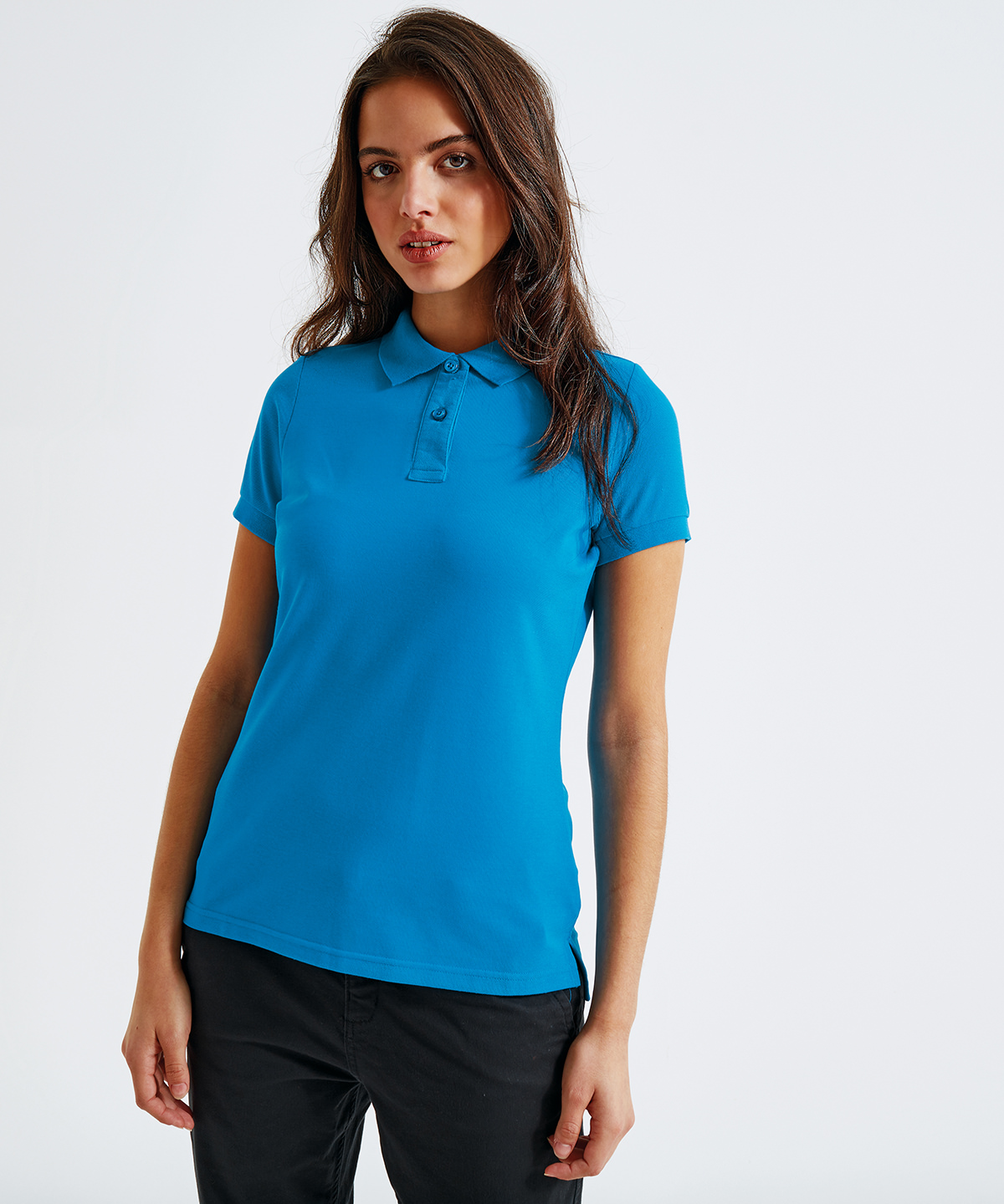 Women’s polycotton blend polo