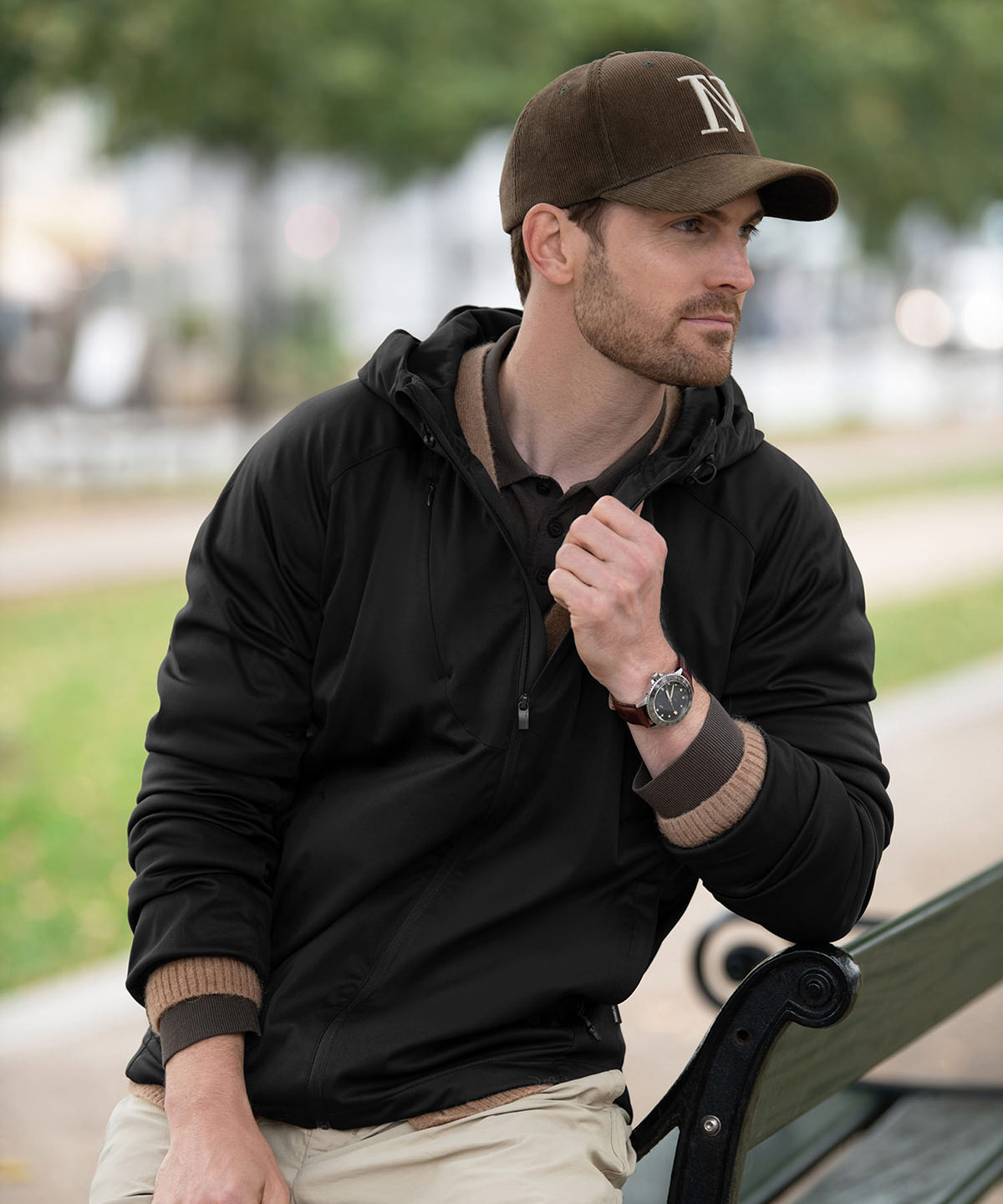 Fargo &#8211; functional hooded softshell-Nimbus