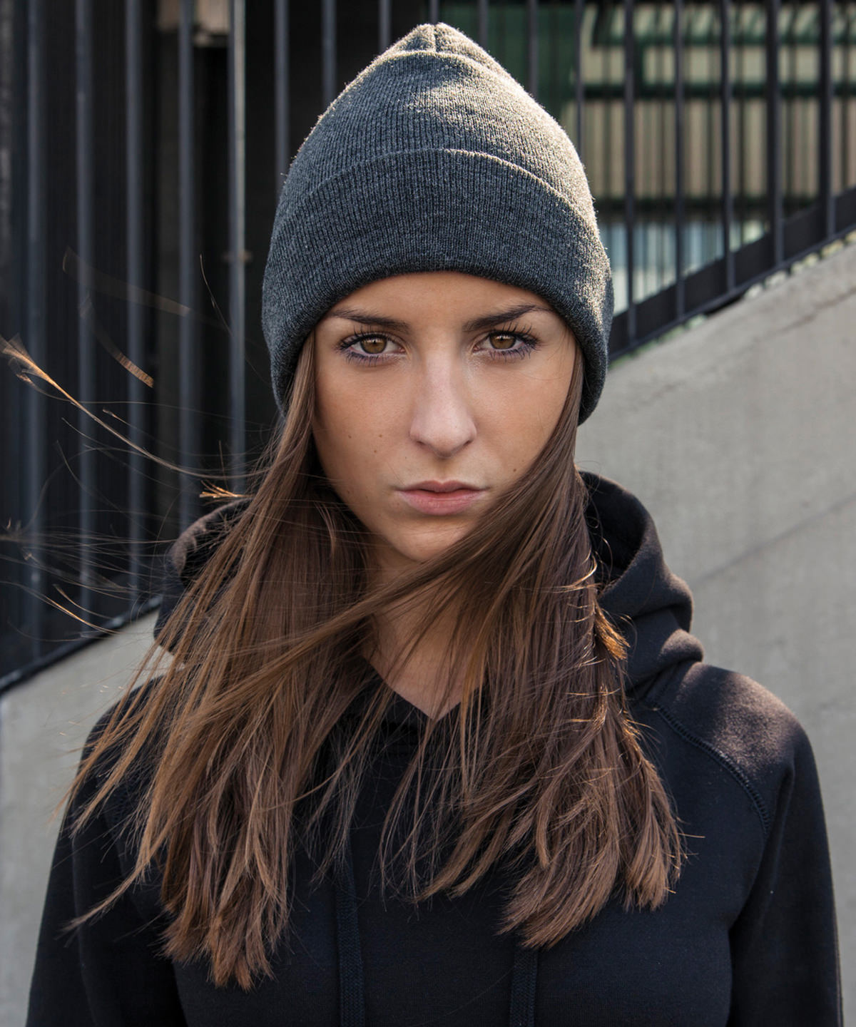 Heavy knit beanie