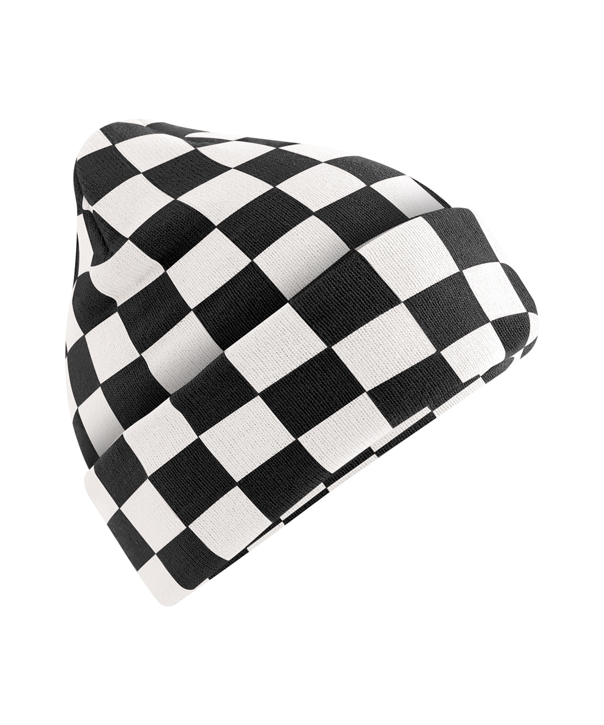 Checkerboard beanie image 4