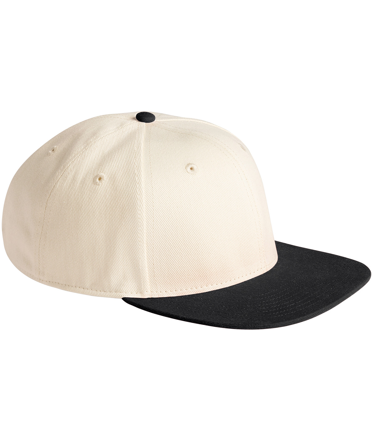 Contrast flat peak 6-panel cap image 3