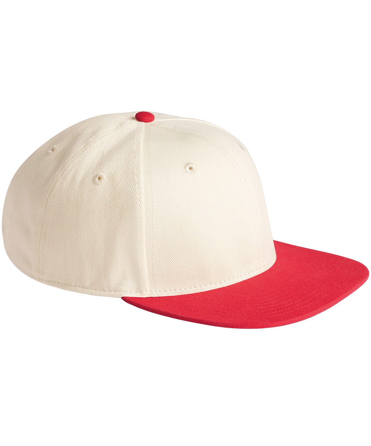 Contrast flat peak 6-panel cap image 5