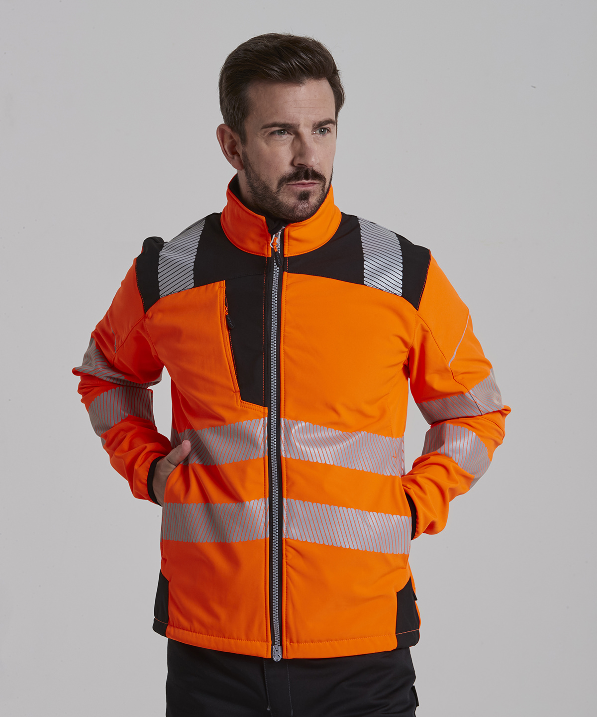 Picture of PW3 Hi-vis softshell jacket (T402)