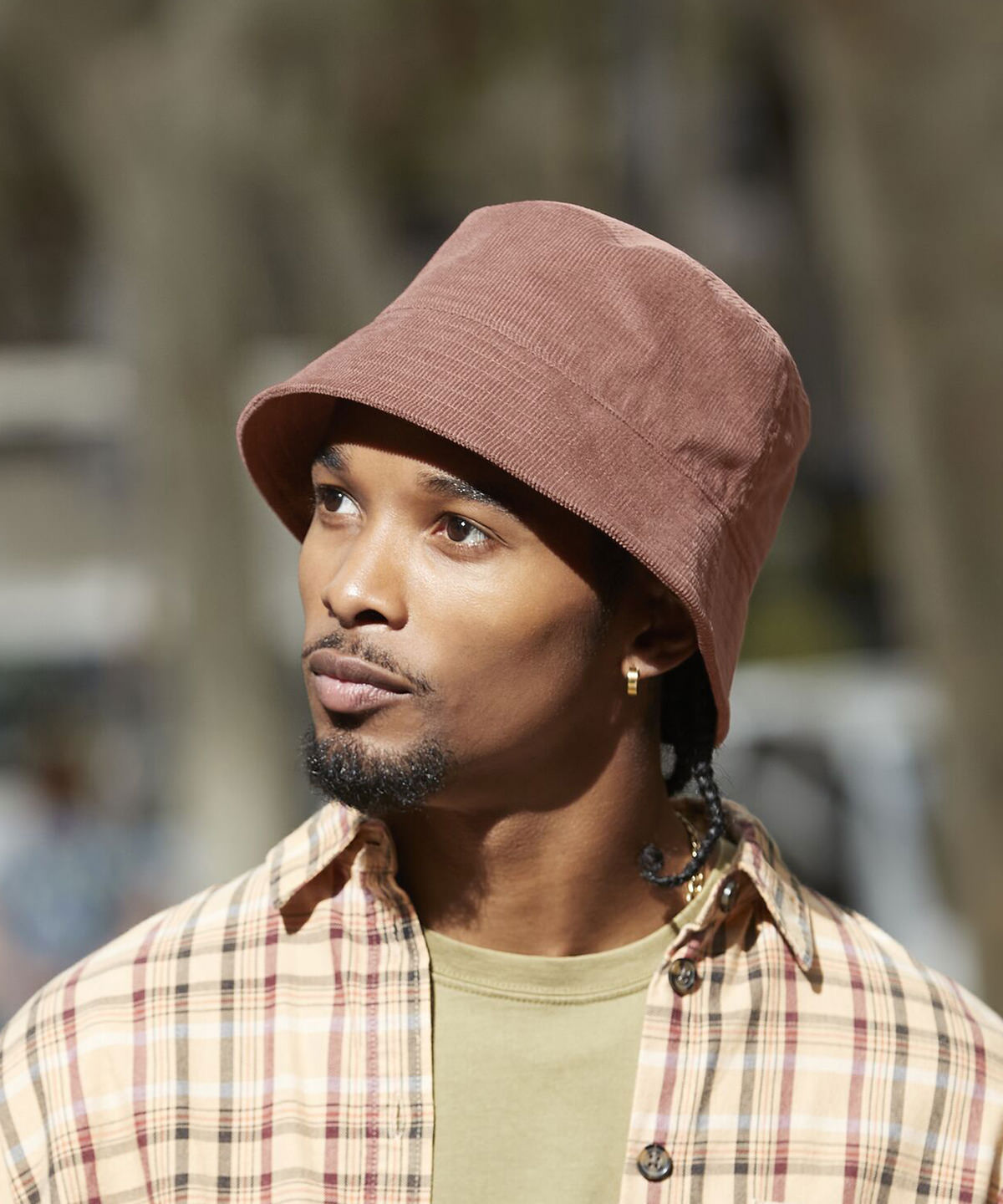 EarthAware(R) organic cord bucket hat