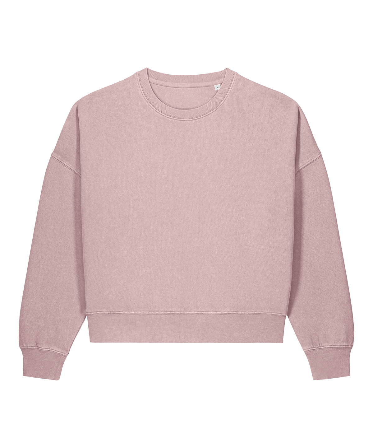 Stanley/Stella Stella Alma Vintage Sweatshirt STSW284 in Garment Dyed Blush