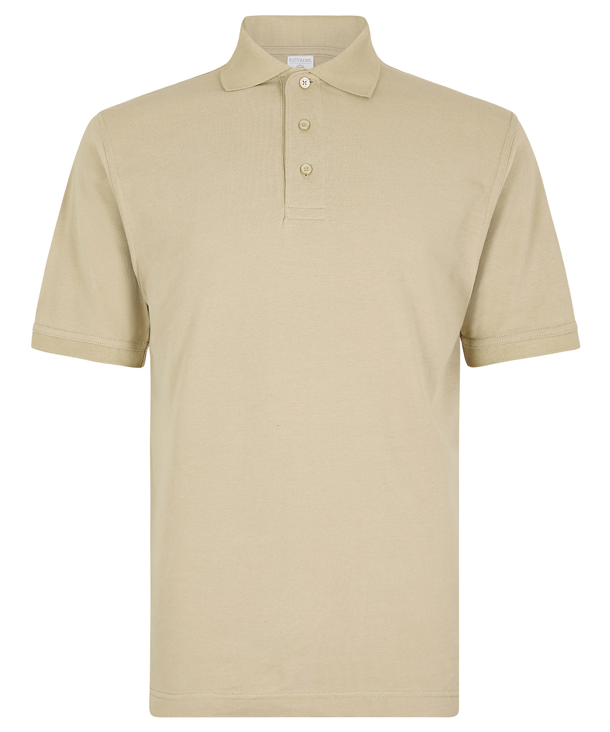 Kustom Kit Classic fit cotton Klassic Superwash® 60° polo SAND XS