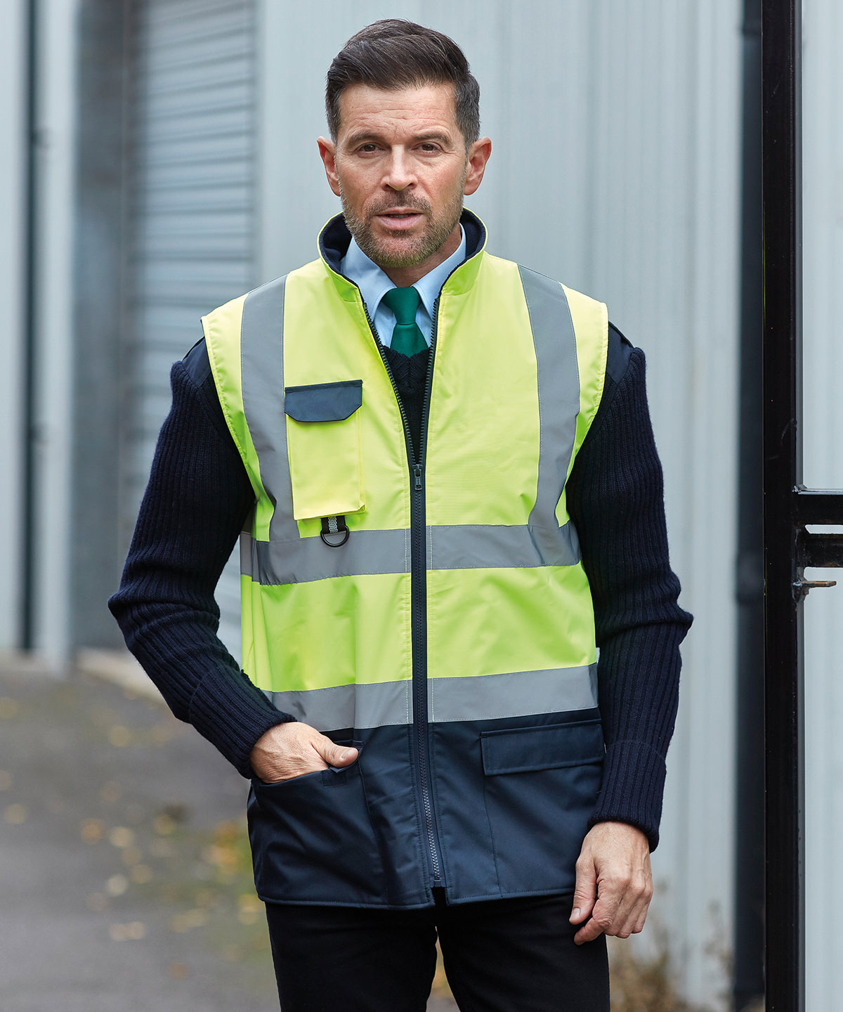 Picture of Hi-vis padded bodywarmer (HV005)