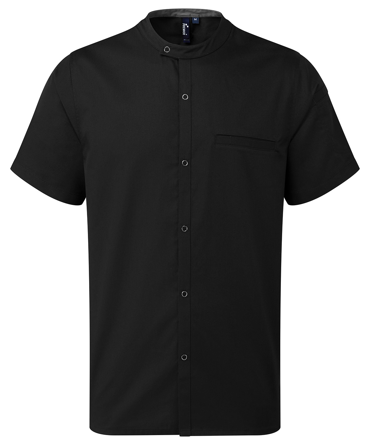 Chef's 'Recyclight' Short Sleeve Shirt - Black - 2XL