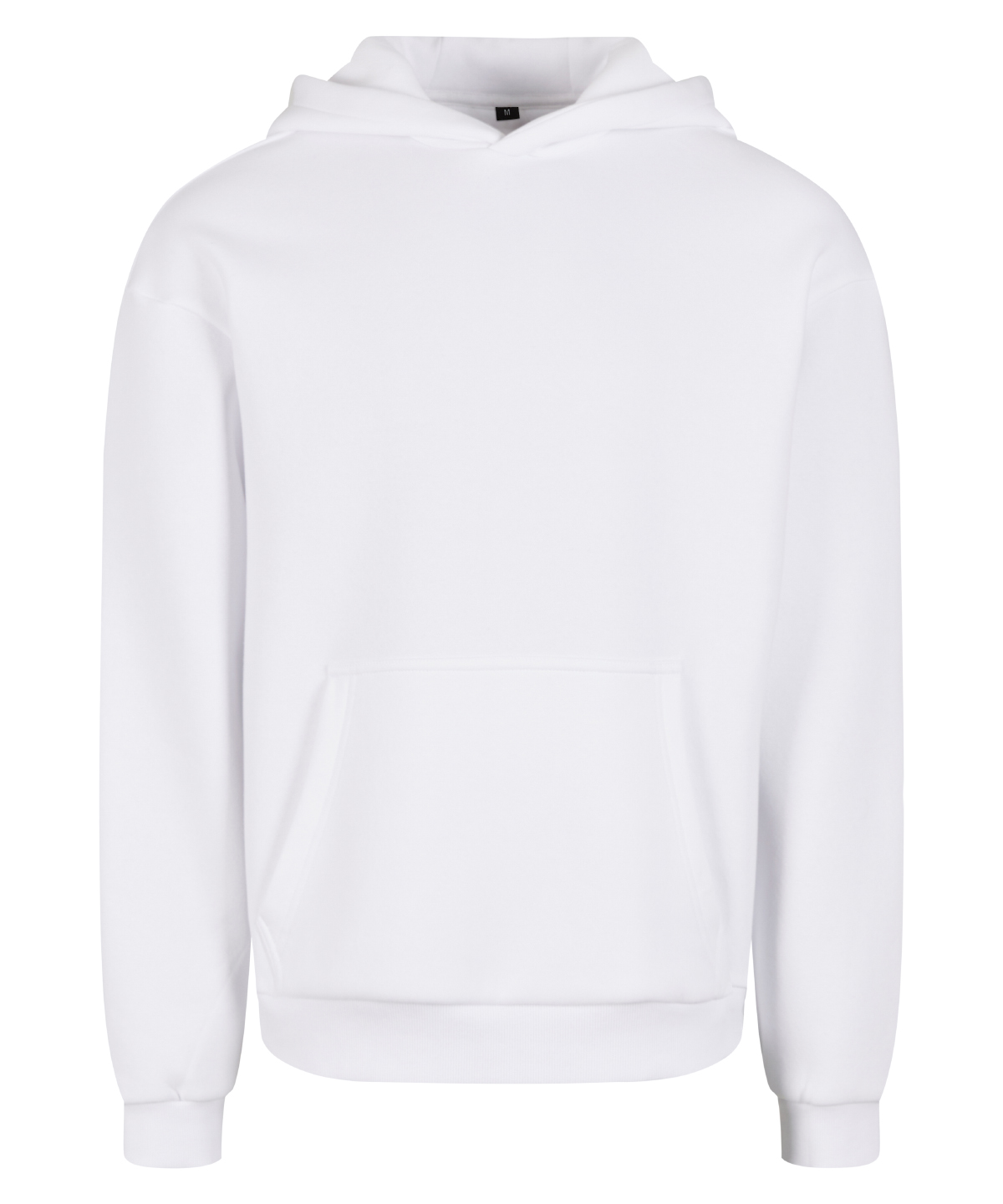 Build Your Brand Fluffy hoodie WHIT XS