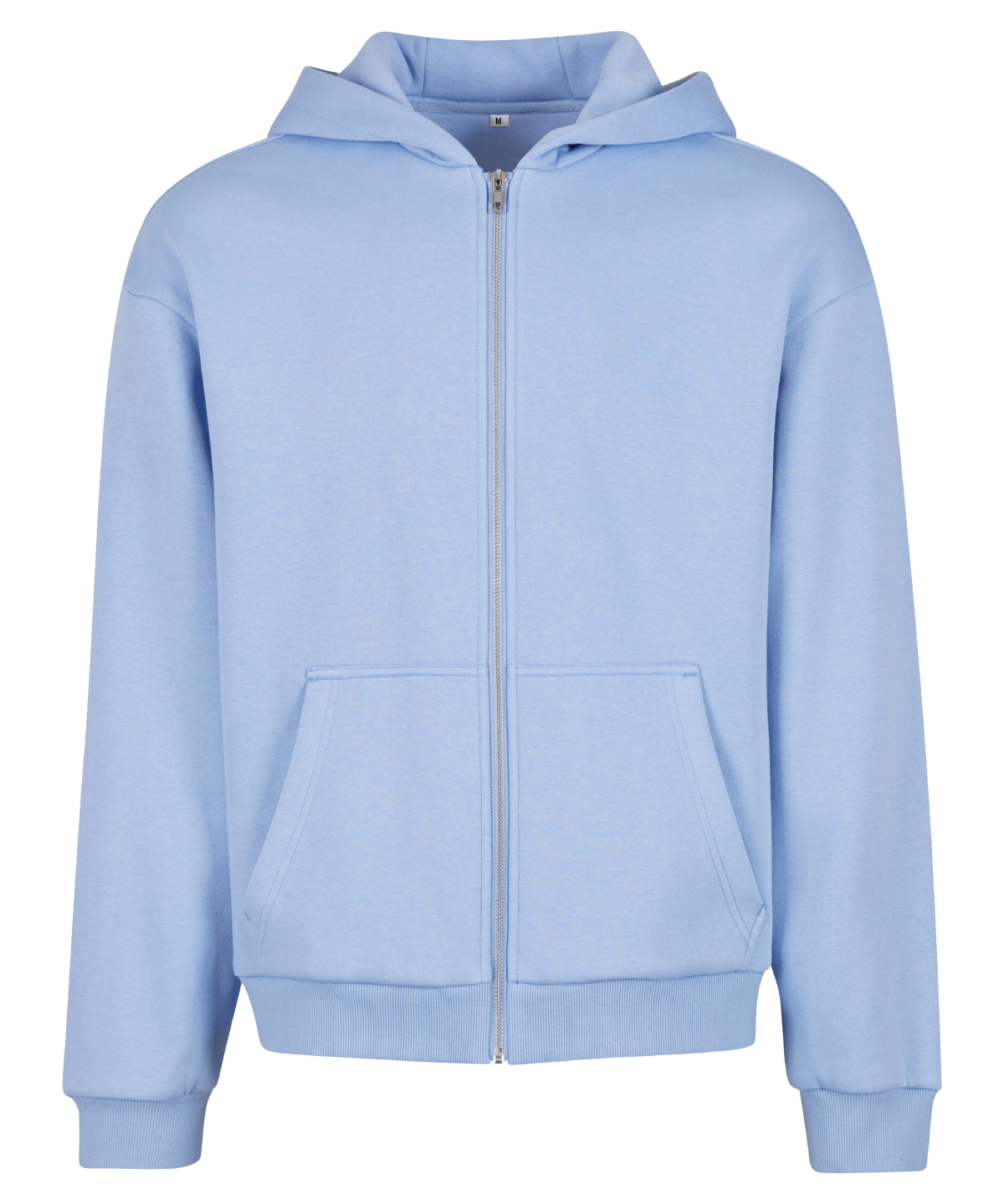 Build Your Brand Fluffy zip hoodie POBL 4XL