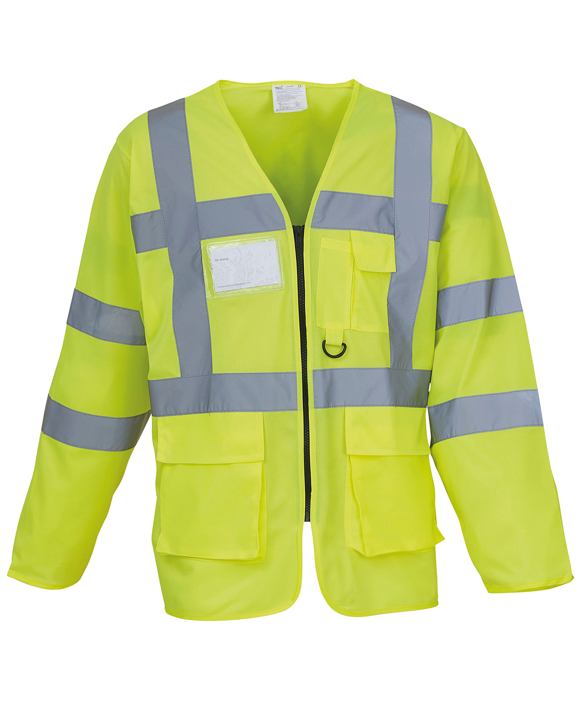 Picture of Hi-vis executive long sleeve waistcoat (HVJ800)