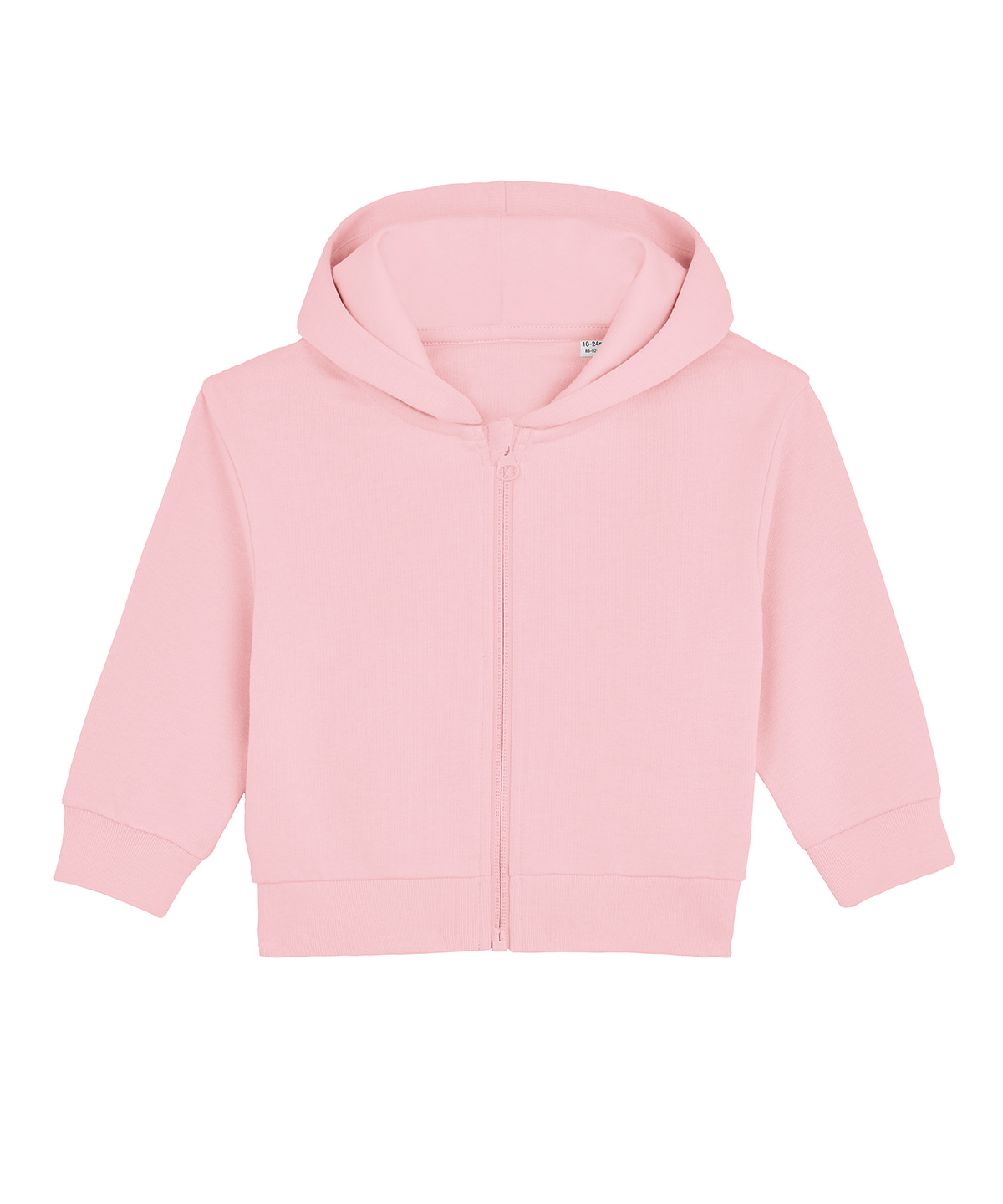 Baby Connector Hoodie Zip-Through Sweatshirt (Stsb105) Cotton Pink Size 45266