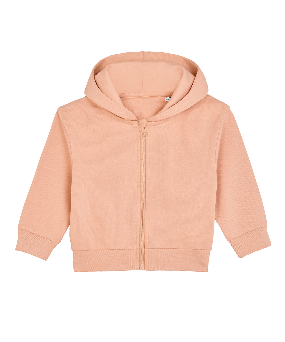Baby Connector Hoodie Zip-Through Sweatshirt (Stsb105) Fraiche Peche Size 43435