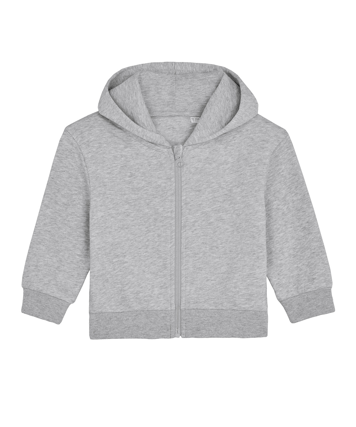 Baby Connector Hoodie Zip-Through Sweatshirt (Stsb105) Heather Grey Size 45266