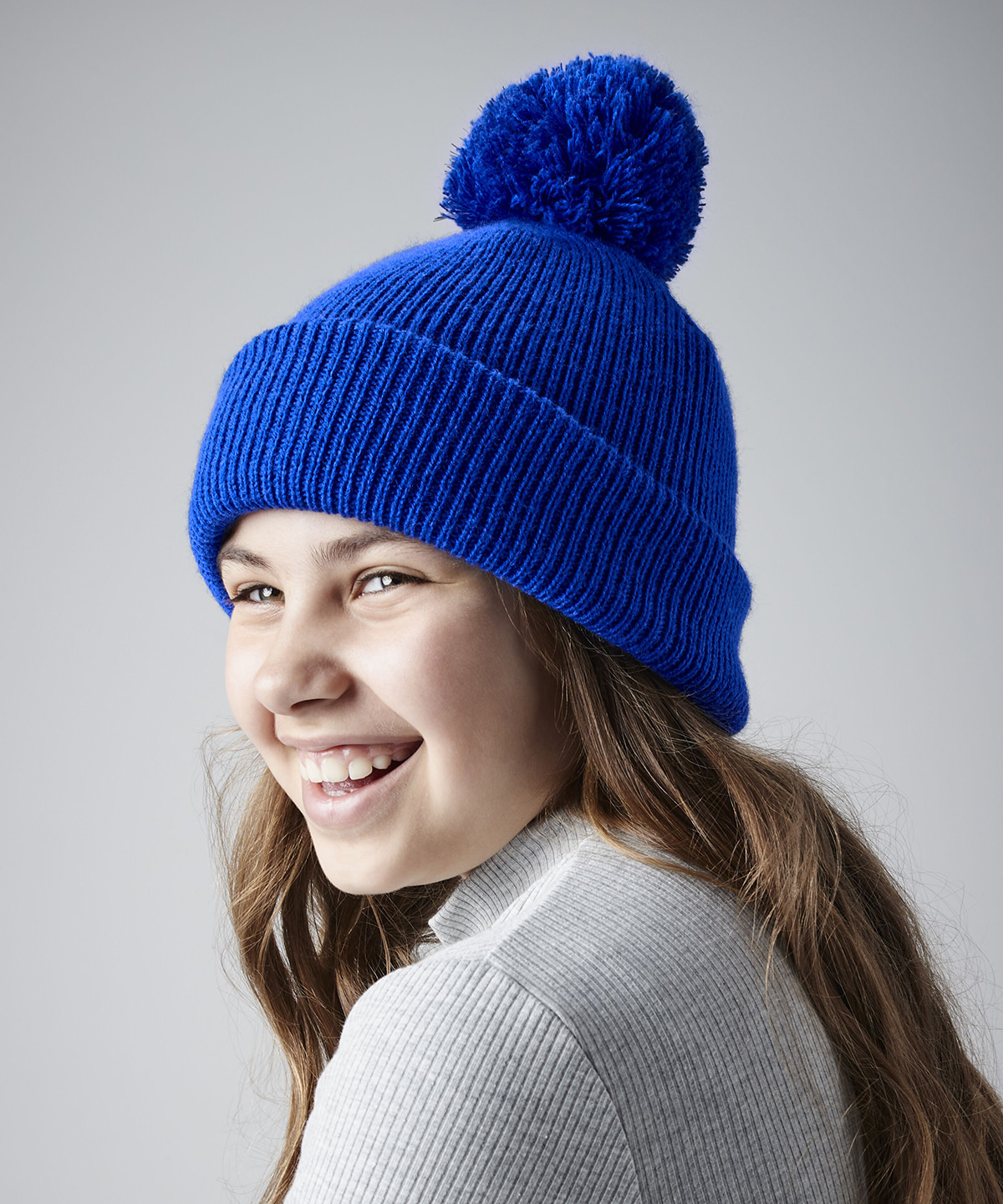 Junior reflective bobble beanie Junior reflective bobble beanie