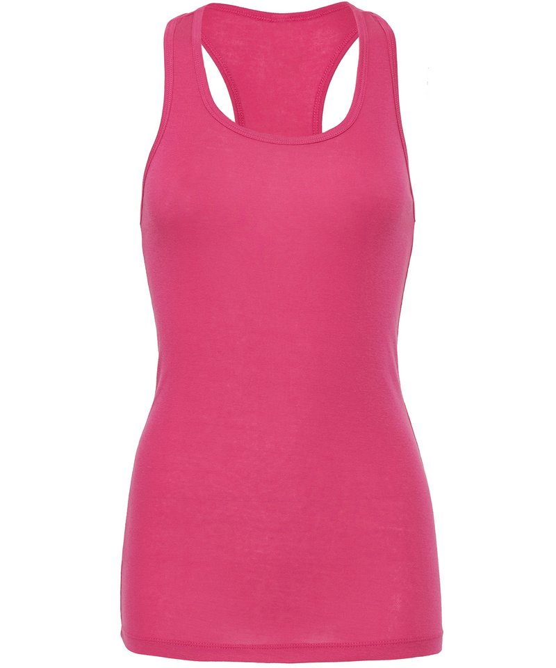 Picture of Sheer mini rib racerback tank top