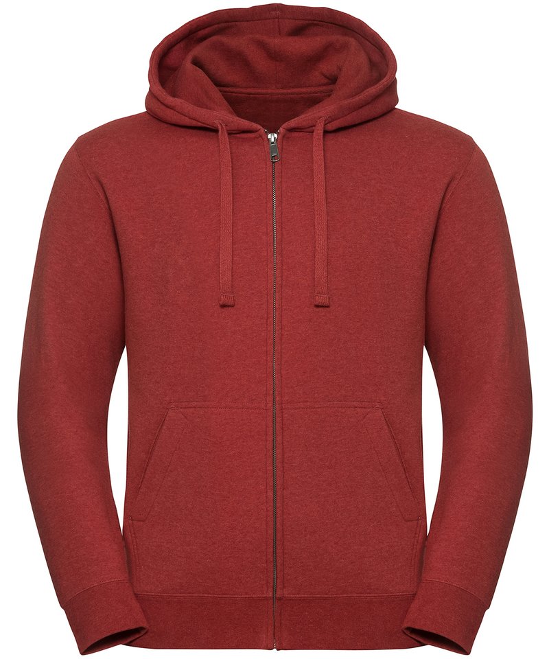 Picture of Authentic melange zipped hood sweatshirt