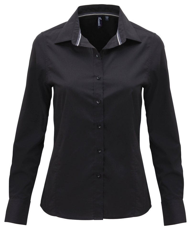 Picture of Women's long sleeve fitted "Friday bar shirt"