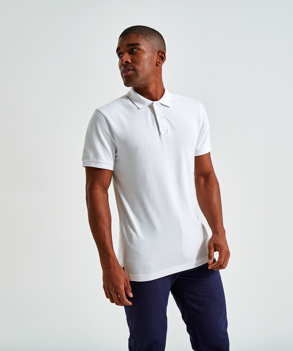 Men's "infinity stretch" polo