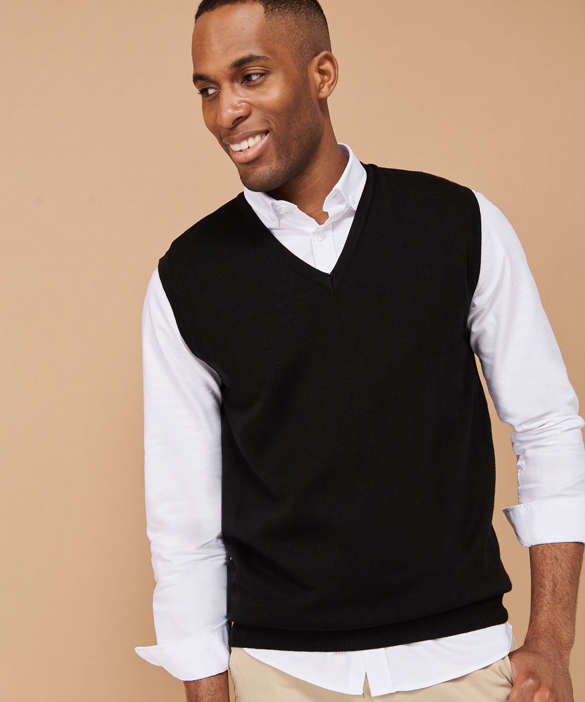 Picture of Sleeveless v-neck jumper