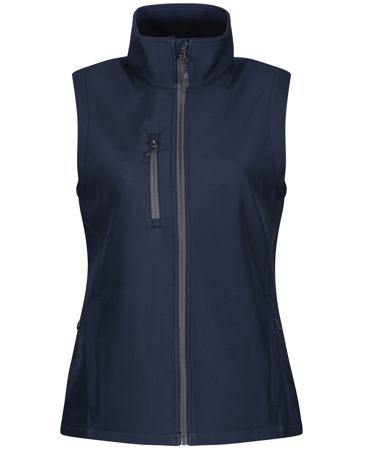 Womens Honestly Made Recycled Softshell Bodywarmer Navy Size 10